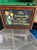 Oude herinneringslijst 12,5 jarig huwelijk, Ophalen of Verzenden