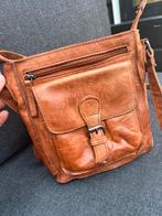 5th Avenue leren crossbody tas, Overige merken, Overige kleuren, Ophalen of Verzenden, Zo goed als nieuw