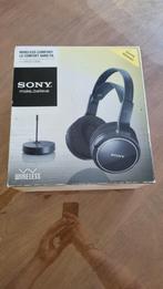 Sony MDR-RF810RK Draadloze Koptelefoon - Zwart, Audio, Tv en Foto, Koptelefoons, Ophalen of Verzenden, Zo goed als nieuw, Sony