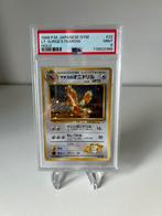 Lt. Surge's Fearow #22 Leaders' Stadium Japans PSA 9, Ophalen of Verzenden, Zo goed als nieuw, Losse kaart, Foil