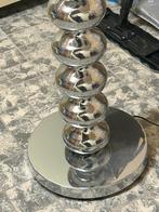 2 Moderne zilveren bol lamp, Ophalen, Zo goed als nieuw, Metaal, 100 tot 150 cm