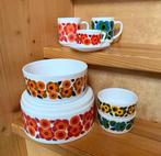 Arcopal Lotus servies 7 delig, Ophalen of Verzenden, Overige stijlen, Glas, Schaal of Schalen