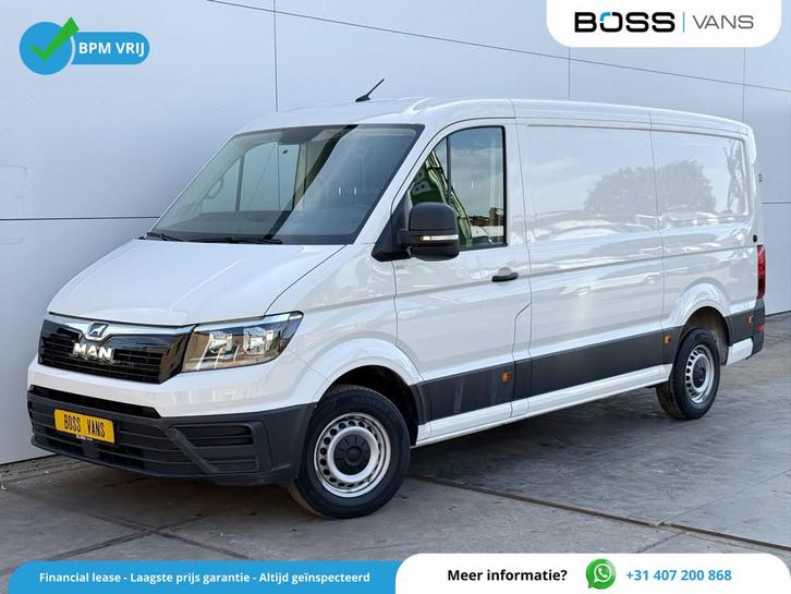 MAN TGE 3.140 2.0 TDI L3H2 Airco Cruise Control Trekhaak Car, Auto's, Bestelauto's, Bedrijf, Te koop, ABS, Achteruitrijcamera