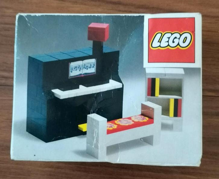 Vintage Lego Homemaker Set 293 Piano (1973) Compleet!, Kinderen en Baby's, Speelgoed | Duplo en Lego, Gebruikt, Ophalen of Verzenden