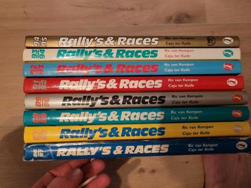 8 x Rally's&Races boeken Nederlands beschikbaar voor biedingen