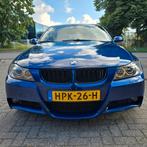 Bmw 335i touring M-Pakket aut. 2007 e91 blauw n54 X-drive, Auto's, Automaat, Beige, Blauw, Leder