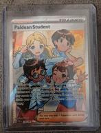 Paldean Student Full Art - Trainer Supporter, Ophalen of Verzenden, Nieuw, Losse kaart, Foil