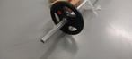 Olympische halterstang NIEUW €69 (15kg 220 cm lang) Barbell, Ophalen of Verzenden, Nieuw, Benen, Halterstangen