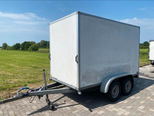 Saris gesloten tandemasser aanhanger 300x150x180cm 2000KG, Auto diversen, Aanhangers en Bagagewagens, Gebruikt, Ophalen of Verzenden
