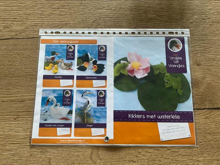 Patronen Atelier de vrolijke vilt vriendjes, Hobby en Vrije tijd, Vilt, Ophalen of Verzenden