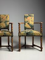 2x Vintage stoel Spaans 1960, Antiek en Kunst, Ophalen