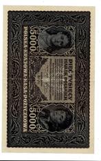 Polen, 5.000 marek 1920 - XF, Verzenden, Polen