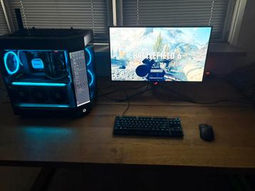 PC setup AMD ryzen 7800x3d Sapphire AMD 7900 XTX nitro 24 gb beschikbaar voor biedingen