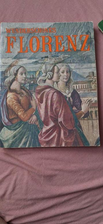 Vintage Kunstboek: Wonderschönes Florenz beschikbaar voor biedingen