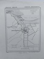 9 / Brouwershaven Zeeland litho uit 1866 van J. Kuyper, Antiek en Kunst, Ophalen of Verzenden