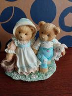 Jack &Jill, beren beeldje, Verzamelen, Beeldje, Ophalen of Verzenden, Cherished Teddies, Zo goed als nieuw