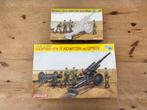sFH Howitzer w/Limber + Gun Crew - Dragon 6392 + 6461 - 1/35, Ophalen of Verzenden, 1:32 tot 1:50, Tank, Overige merken