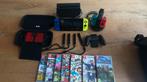 Nintendo Switch + veel accesoires + 7 spellen!, Spelcomputers en Games, Overige genres, Eén computer, Ophalen of Verzenden, Zo goed als nieuw