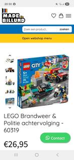 lego city 60319 brandweerauto achtervolging, Kinderen en Baby's, Speelgoed | Duplo en Lego, Ophalen of Verzenden, Zo goed als nieuw