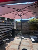 Zweefparasol met voet, Ophalen, Gebruikt, Zweefparasol