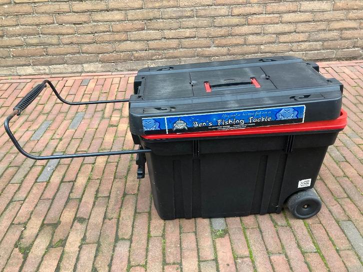 hengelsport, Watersport en Boten, Hengelsport | Algemeen, Gebruikt, Koffer of Tas, Ophalen
