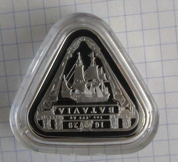 Zilver oz munt Australia Batavia 2019 Triangular Shipwrecks beschikbaar voor biedingen