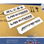 W253 W254 GLC KLASSE GLC63 AMG LOGO SET ZWART ROOD 2023-2026, Ophalen of Verzenden, Gebruikt, Mercedes-Benz