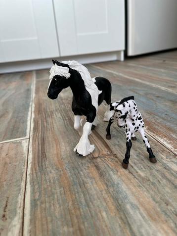 Schleich Paard Moeder & Veulen - Nieuw! beschikbaar voor biedingen