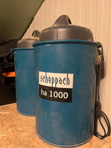 2x Scheppach HA1000 stofafzuiging beschikbaar voor biedingen