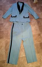 Blauw carnavalspak / carnavals kostuum, Ophalen of Verzenden, Zo goed als nieuw, Maat 56/58 (XL)