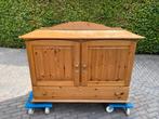 Gratis Ambachtelijk massief grenen commode., Ophalen of Verzenden, 50 tot 70 cm, 100 cm of meer, 90 tot 105 cm