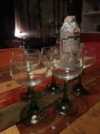 Retro Elzas wijnglazen, Antiek en Kunst, Antiek | Glas en Kristal, Ophalen