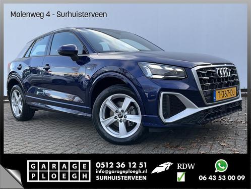 Audi Q2 35 TFSI 150pk Autom S-Line Nav/Cam Stoelverw. + elec, Auto's, Audi, Bedrijf, Te koop, Q2, ABS, Achteruitrijcamera, Airbags