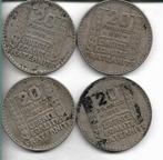 Frankrijk 20 francs, Postzegels en Munten, Munten | Europa | Niet-Euromunten, Verzenden, Frankrijk, Losse munt, Zilver
