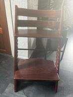 Stokke tripp trapp nieuw model bruin, Kinderen en Baby's, Kinderstoelen, Ophalen, Gebruikt, Meegroeistoel