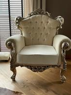 Barok fauteuil, Huis en Inrichting, Fauteuils, 75 tot 100 cm, Minder dan 75 cm, Stof, Zo goed als nieuw