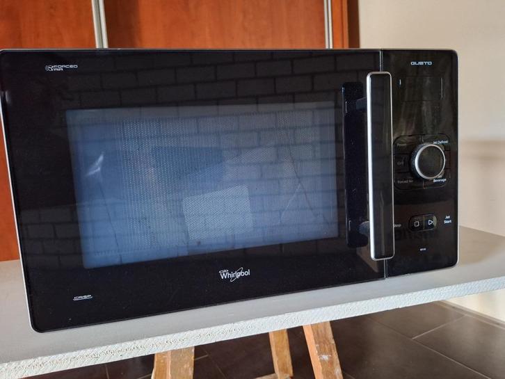 Gusto Whirlpool CombiMagnetron, Witgoed en Apparatuur, Magnetrons, Zo goed als nieuw, Vrijstaand, Combimagnetron, 45 tot 60 cm