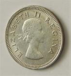 Zuid-Afrika 3 pence 1953, Postzegels en Munten, Munten | Afrika, Zuid-Afrika, Zilver, Ophalen of Verzenden, Losse munt