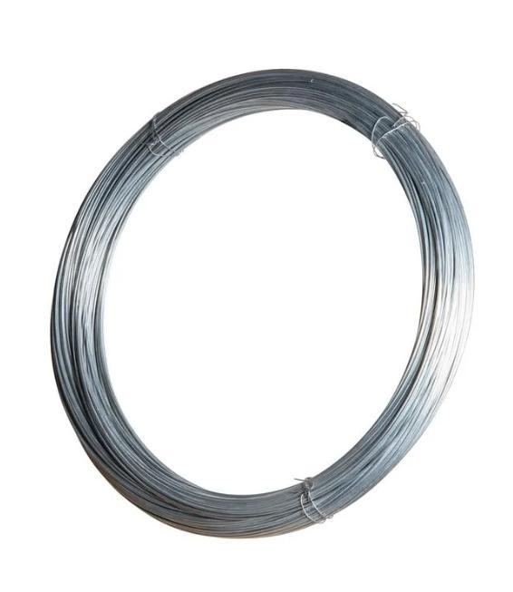 (M053) Garmix Spandraad 3.4mm 400m Verzinkt staaldraad, Tuin en Terras, Gaas en Draad, Zo goed als nieuw, Draad, 20 meter of meer