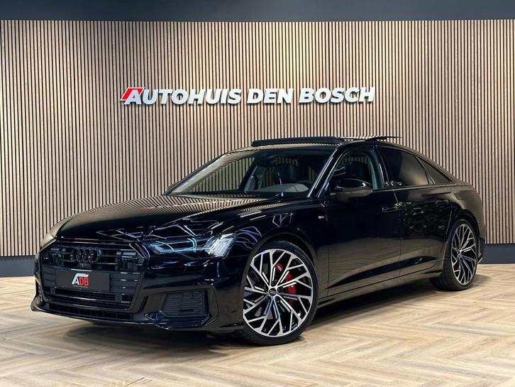 Audi A6 Limousine 55 TFSI e Quattro Competition 367PK S Line, Auto's, Audi, Bedrijf, Te koop, A6, 360° camera, 4x4, ABS, Achteruitrijcamera