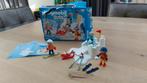 Playmobil Sneeuwballengevecht (9283)- compleet, Ophalen of Verzenden, Gebruikt