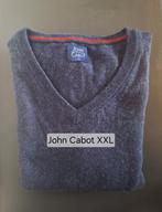 Warme blauwe wollen trui van John Cabot maat XXL, Blauw, Trui of Vest, Ophalen of Verzenden, Zo goed als nieuw