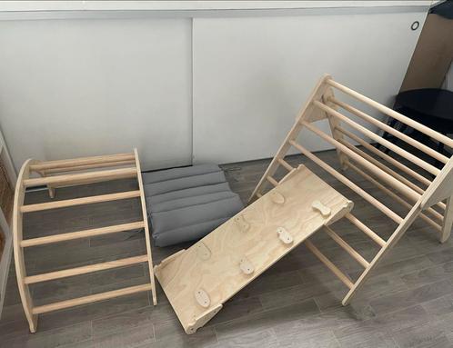 Buxibo Klimrek XXL met Opvouwbare Driehoek, Kinderen en Baby's, Speelgoed | Buiten | Speeltoestellen, Zo goed als nieuw, Glijbaan