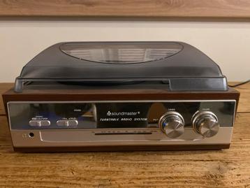 Soundmaster PL186H Platenspeler - Te Koop! beschikbaar voor biedingen