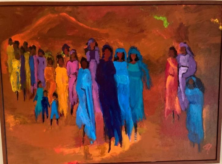 schilderij, Antiek en Kunst, Kunst | Schilderijen | Klassiek, Ophalen