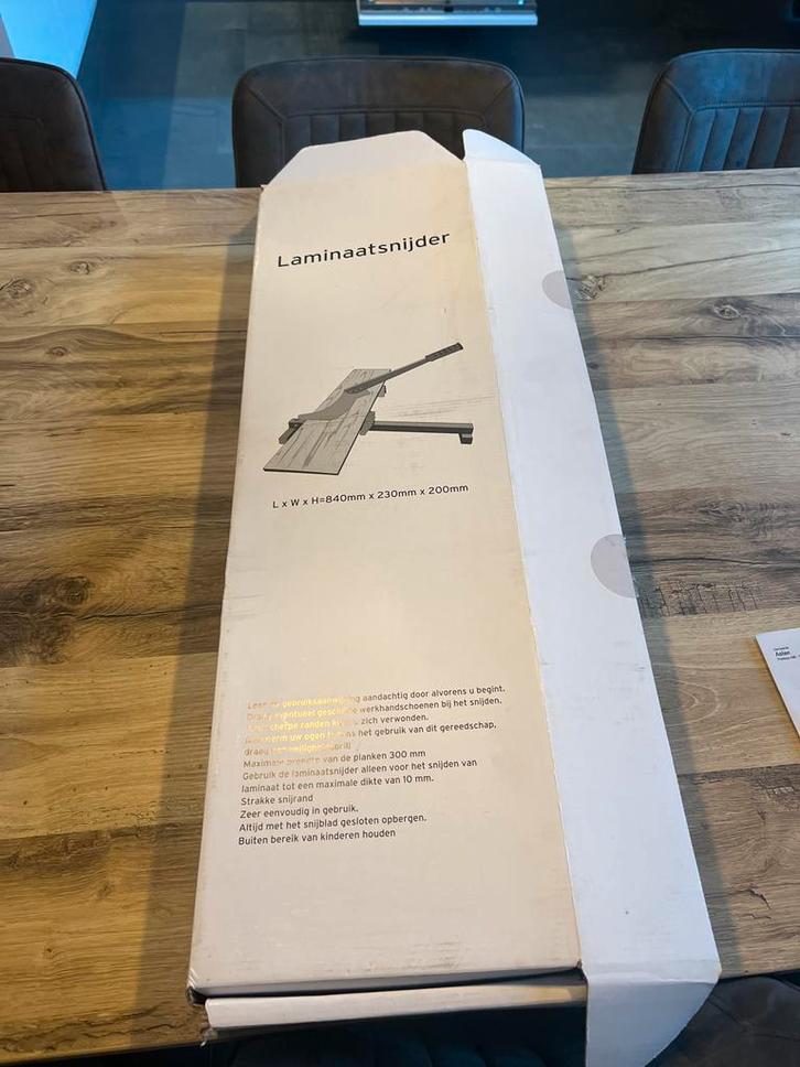 Laminaatsnijder - Nieuw in doos, Doe-het-zelf en Verbouw, Overige Doe-het-zelf en Verbouw, Nieuw, Ophalen of Verzenden