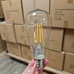 Restpartij 500x led filament E27 dimbaar rustika Edison ST64, Led-lamp, Minder dan 30 watt, Nieuw, E27 (groot)