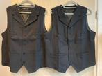 Gilets (heren) twee stuks maat M en L kleur blauw., Kleding | Heren, Kostuums en Colberts, Ophalen, Nieuw, Overige maten, Blauw