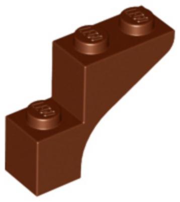 Lego boog 1x3x2 bruin 5 stuks  beschikbaar voor biedingen