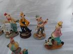 8 clowns. Beeldjes, Verzamelen, Beelden en Beeldjes, Ophalen, Gebruikt